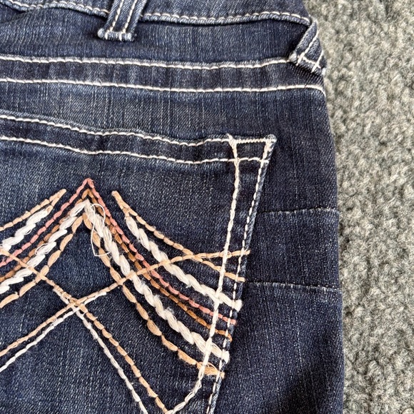 Ariat Women's Dark Indigo Boot Cut Jeans - Picture 4 of 14